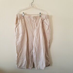 Gloria Vanderbilt Casuals Capri Pants Summer Size 2X Plus
